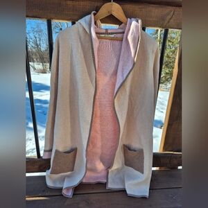 Cotton And Cashmere Cardigan In Neopolitan Ice Cream Colors🍦XS By OST